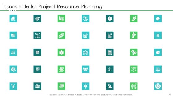 Project Resource Planning Ppt PowerPoint Presentation Complete With Slides Slide34