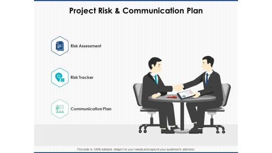 Project Risk And Communication Plan Ppt PowerPoint Presentation Slides Icons