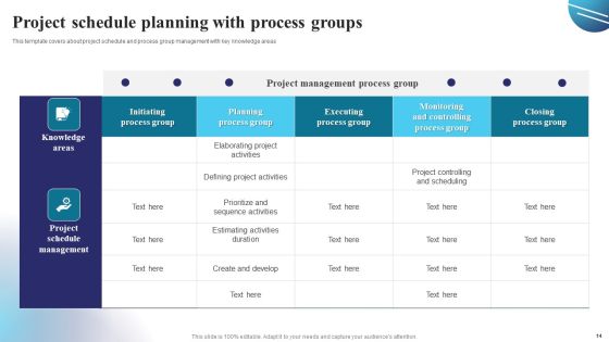 Project Schedule Planning Ppt PowerPoint Presentation Complete Deck With Slides Slide14