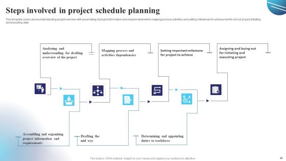 Project Schedule Planning Ppt PowerPoint Presentation Complete Deck With Slides Slide25