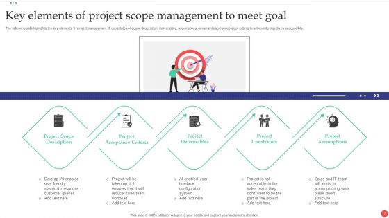 Project Scope And Goal Ppt PowerPoint Presentation Complete With Slides