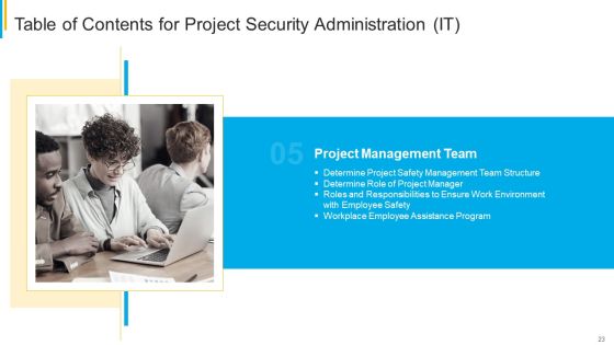 Project Security Administration IT Ppt PowerPoint Presentation Complete Deck With Slides Slide23