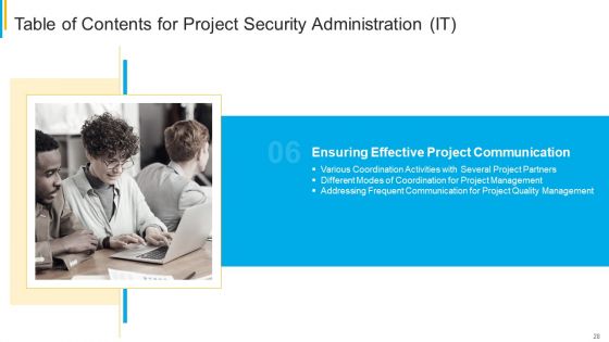 Project Security Administration IT Ppt PowerPoint Presentation Complete Deck With Slides