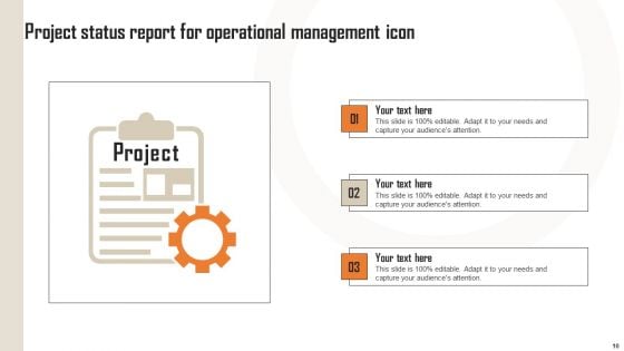 Project Status Report Ppt PowerPoint Presentation Complete Deck With Slides