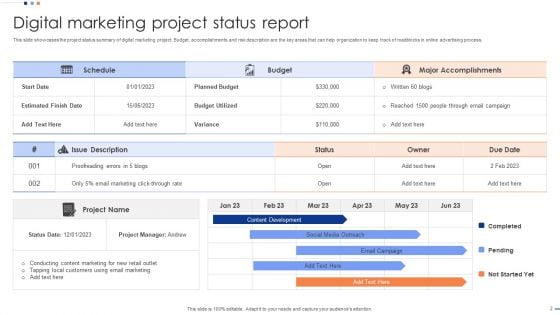 Project Status Tracking Report Ppt PowerPoint Presentation Complete Deck With Slides