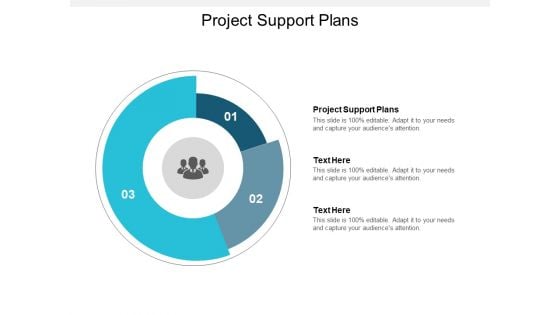 Project Support Plans Ppt PowerPoint Presentation Pictures Brochure Cpb