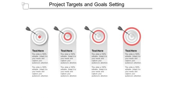 Project Targets And Goals Setting Ppt PowerPoint Presentation Pictures Graphics Example