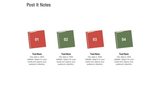 Project Tasks Priority Analysis Post It Notes Ppt Infographics Visual Aids PDF