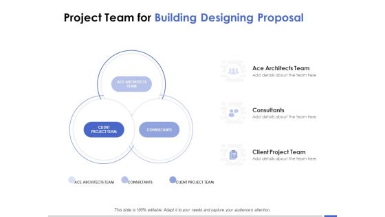 Project Team For Building Designing Proposal Ppt PowerPoint Presentation Outline Slides