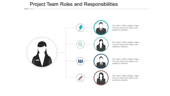 Project Team Roles And Responsibilities Ppt PowerPoint Presentation Styles Infographic Template