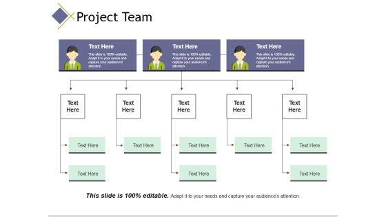 Project Team Template 3 Ppt PowerPoint Presentation Show Sample