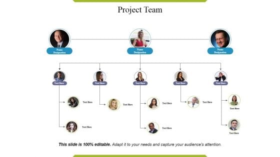 Project Team Template Ppt PowerPoint Presentation Model Good