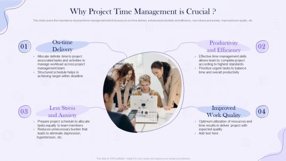 Project Time Management Execution Strategies Why Project Time Management Is Crucial Diagrams PDF