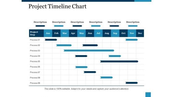 Project Timeline Chart Ppt PowerPoint Presentation Portfolio Gridlines