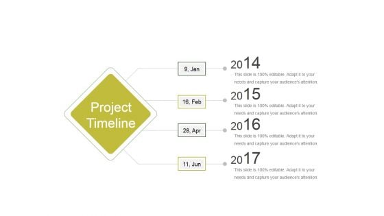 Project Timeline Ppt PowerPoint Presentation Deck