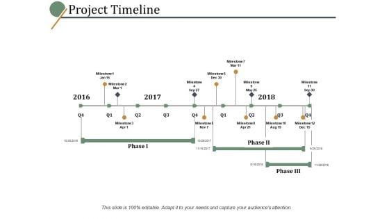 Project Timeline Ppt PowerPoint Presentation Layouts Infographic Template