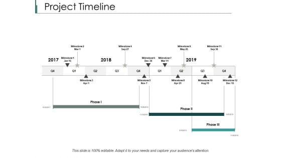 Project Timeline Process Ppt PowerPoint Presentation Infographic Template Information