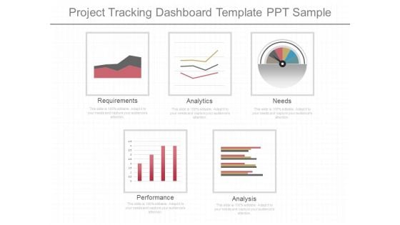 Project Tracking Dashboard Template Ppt Sample