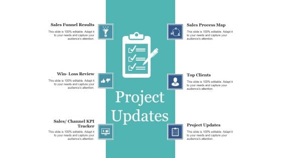 Project Updates Ppt PowerPoint Presentation Summary Example Introduction