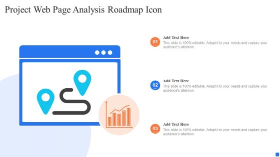 Project Web Page Analysis Roadmap Icon Pictures PDF