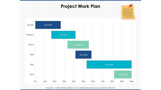 Project Work Plan Ppt PowerPoint Presentation Model Sample