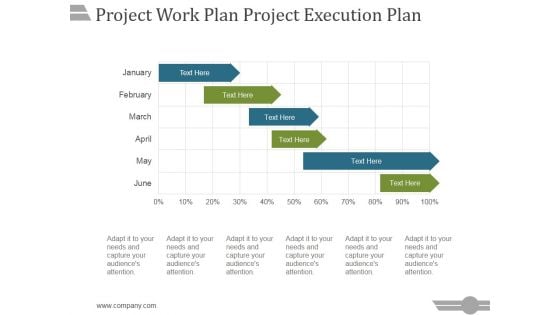 Project Work Plan Project Execution Plan Template 1 Ppt PowerPoint Presentation Diagrams