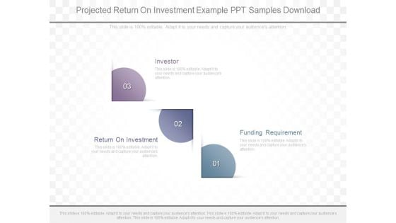 Projected Return On Investment Example Ppt Samples Download