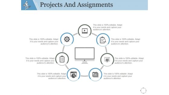 Projects And Assignments Template 1 Ppt PowerPoint Presentation Example 2015
