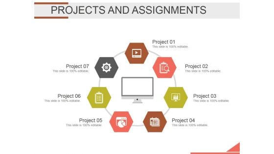 Projects And Assignments Template 1 Ppt PowerPoint Presentation Example File