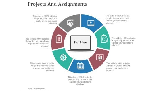 Projects And Assignments Template 2 Ppt PowerPoint Presentation Design Ideas