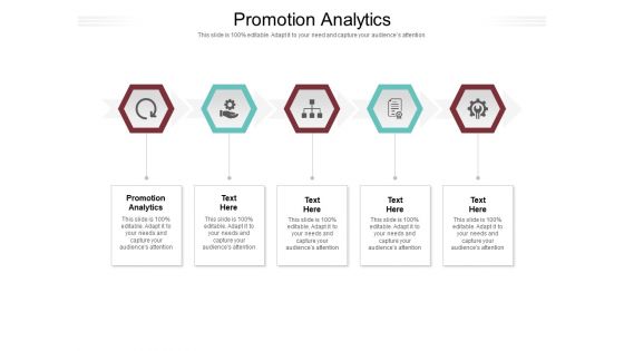 Promotion Analytics Ppt PowerPoint Presentation Ideas Example File Cpb Pdf