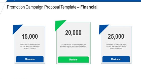 Promotion Campaign Proposal Template Financial Ppt Portfolio Graphics PDF