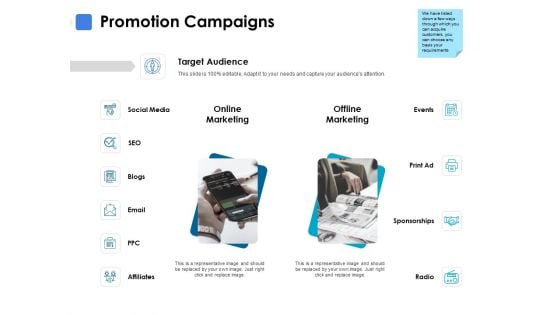 Promotion Campaigns Ppt PowerPoint Presentation Portfolio Example Introduction