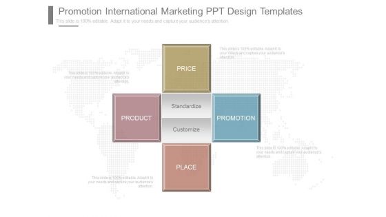 Promotion International Marketing Ppt Design Templates