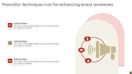 Promotion Techniques Ppt PowerPoint Presentation Complete Deck Slide11
