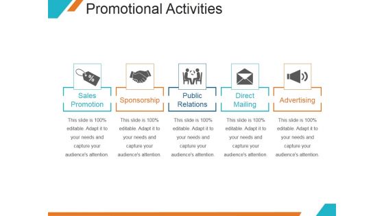 Promotional Activities Template 1 Ppt PowerPoint Presentation Infographic Template