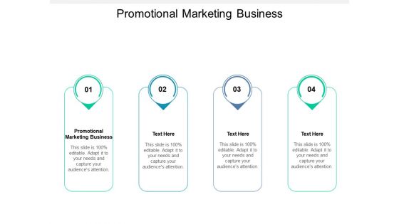 Promotional Marketing Business Ppt PowerPoint Presentation Ideas Slideshow