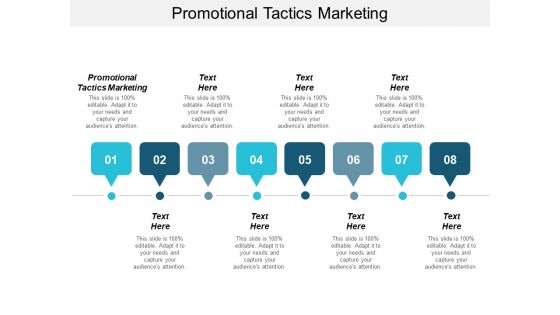 Promotional Tactics Marketing Ppt PowerPoint Presentation Layouts Ideas