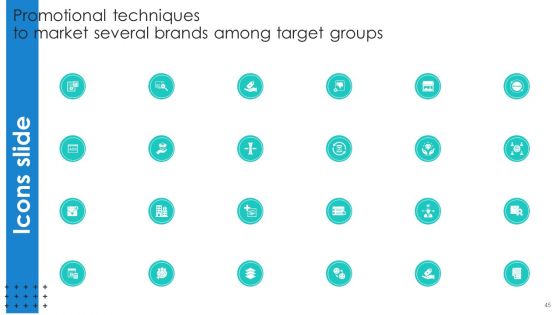 Promotional Techniques To Market Several Brands Among Target Groups Ppt PowerPoint Presentation Complete Deck With Slides