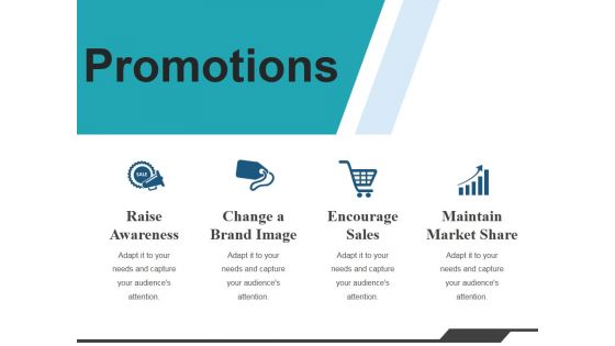 Promotions Ppt PowerPoint Presentation Slide