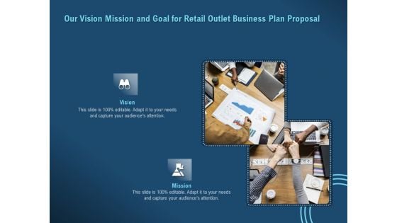 Proof Concept Variety Shop Our Vision Mission And Goal For Retail Outlet Business Plan Proposal Inspiration PDF