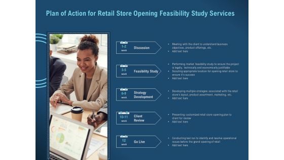 Proof Concept Variety Shop Plan Of Action For Retail Store Opening Feasibility Study Services Mockup PDF