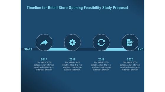 Proof Concept Variety Shop Timeline For Retail Store Opening Feasibility Study Proposal Rules PDF