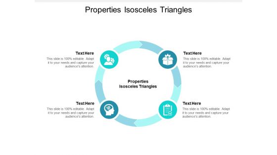 Properties Isosceles Triangles Ppt PowerPoint Presentation Summary Deck Cpb Pdf