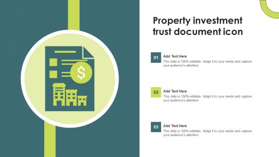 Property Investment Trust Document Icon Ideas PDF