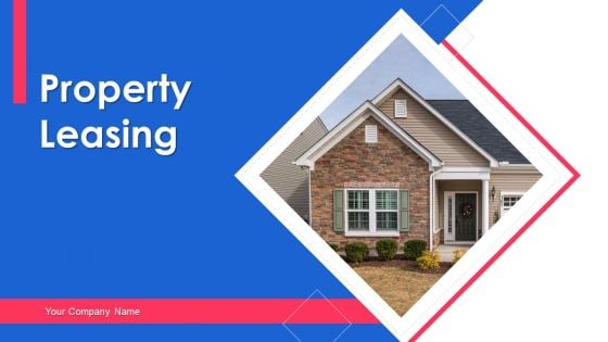 Property Leasing Ppt PowerPoint Presentation Complete Deck With Slides