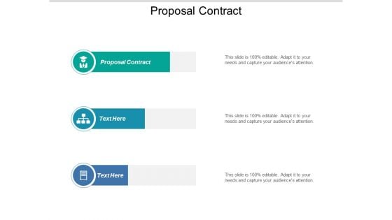 Proposal Contract Ppt PowerPoint Presentation Model Cpb