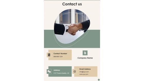 Proposal For Construction Project Contractual Work Contact Us Wd One Pager Sample Example Document Proposal For Construction Project Contractual Work Contact Us Wd One Pager Sample Example Document