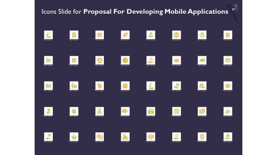 Proposal For Developing Mobile Applications Ppt PowerPoint Presentation Complete Deck With Slides