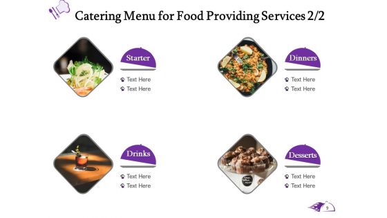 Proposal For Food Providing Services Ppt PowerPoint Presentation Complete Deck With Slides